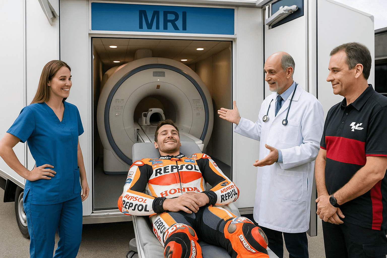 Revolutionary Portable MRI Transforms On-Site Medical Care at MotoGP Races