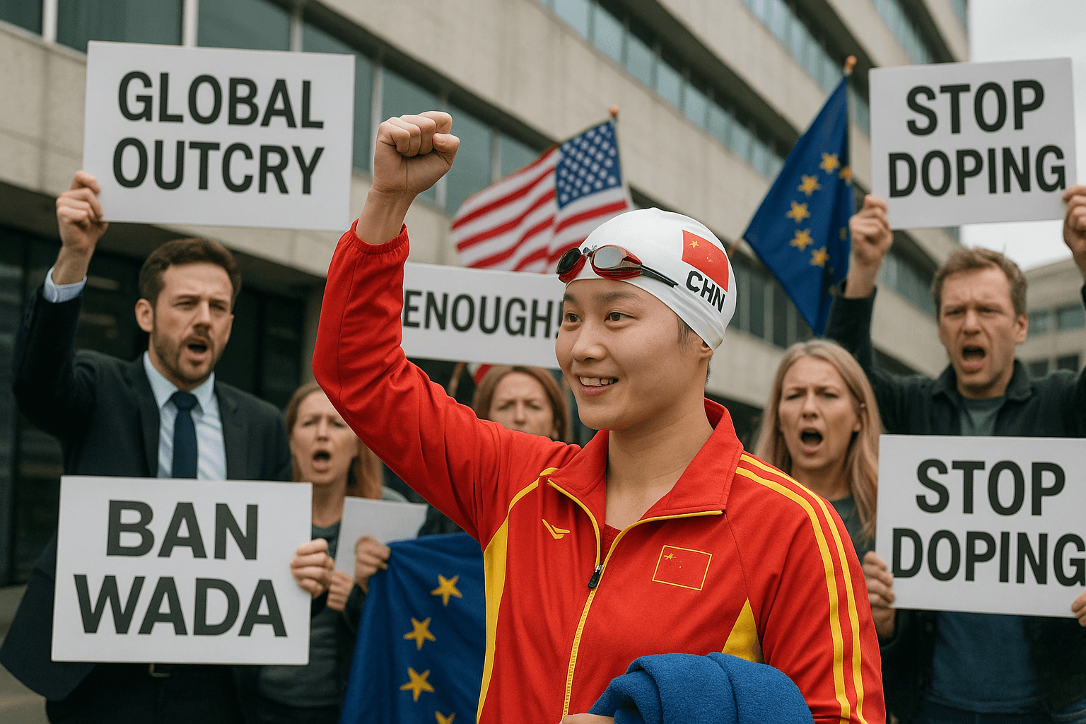 Global Outcry as WADA Faces Scrutiny Over Chinese Swimmer Doping Scandal