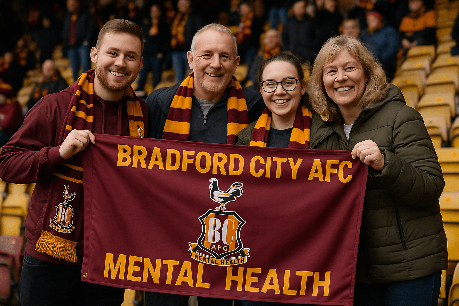 Bradford City Fans Champion Mental Health with Milestone Community Program