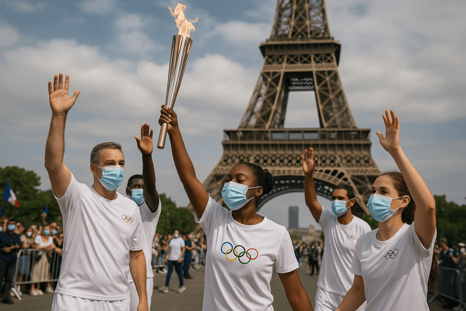 Olympic Chaos: COVID-19 Outbreak Shadows Paris 2024 Opening Week