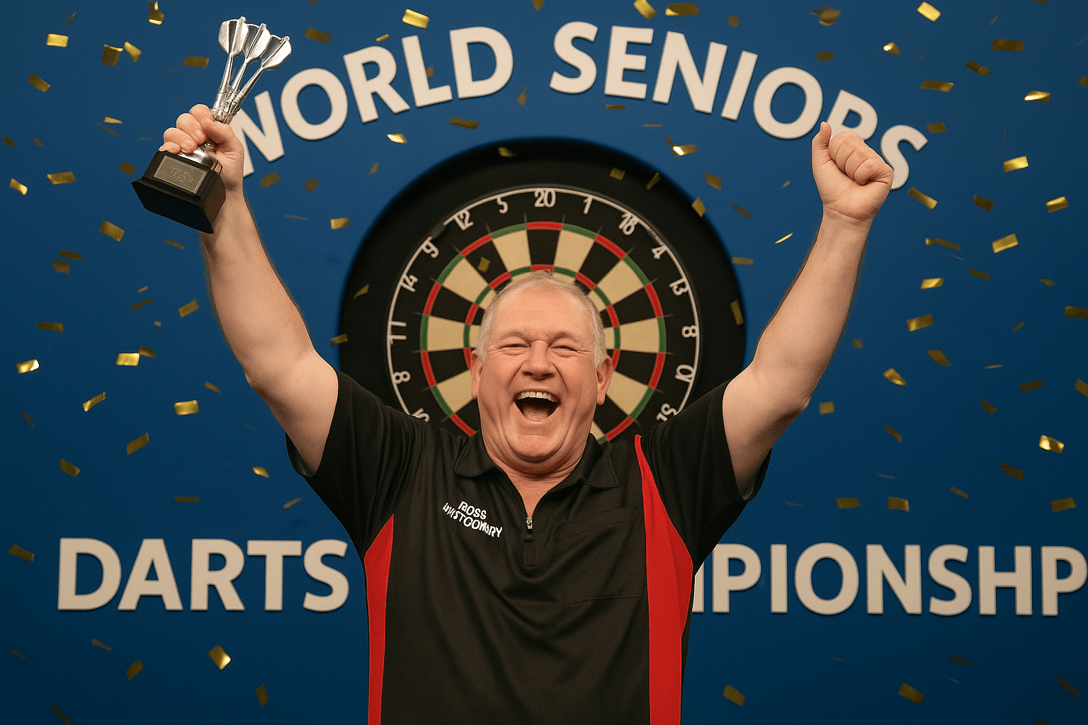Ross Montgomery Clinches Victory at World Seniors Darts Championship