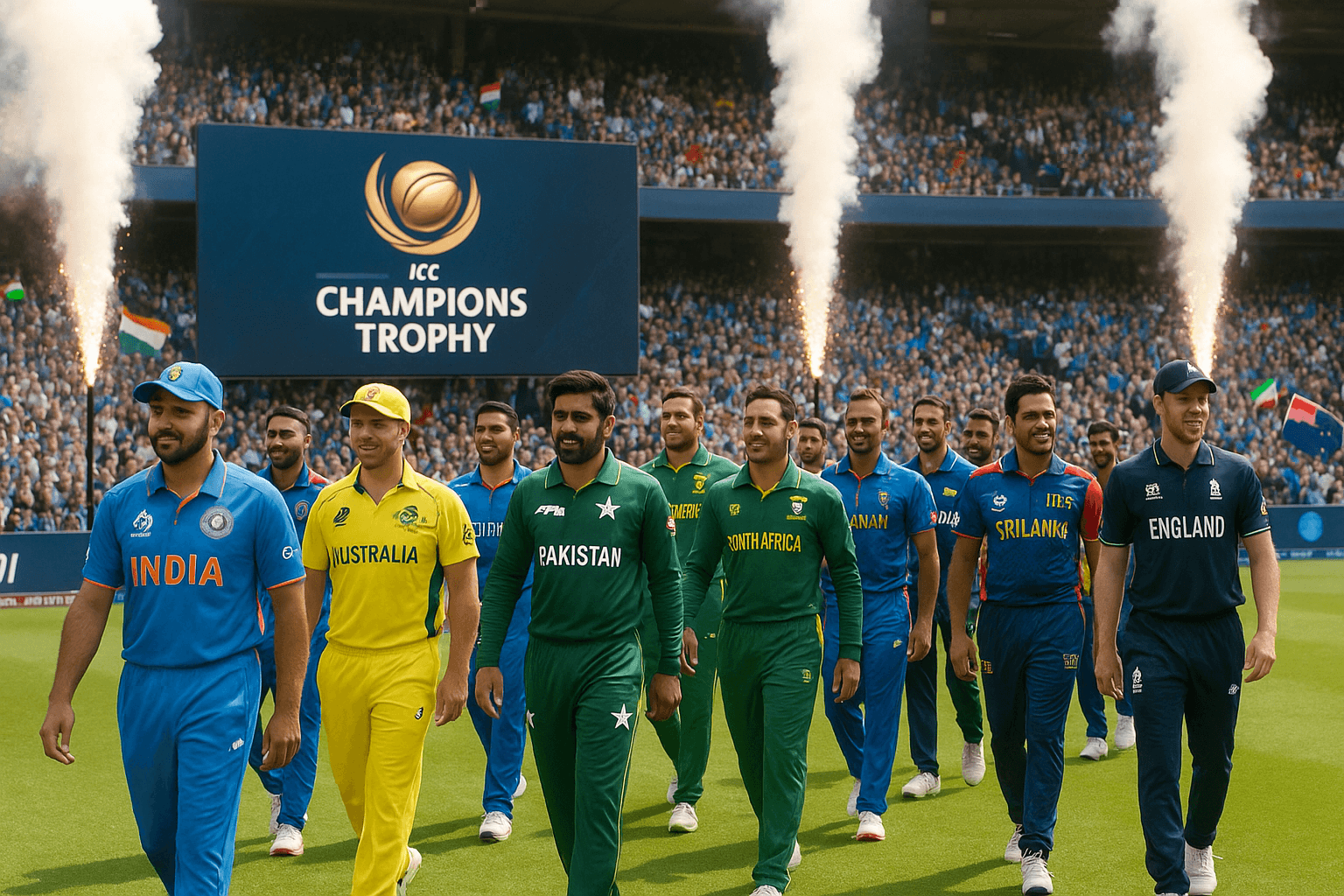 ICC Champions Trophy 2025 Kicks Off: A Global Cricket Spectacle