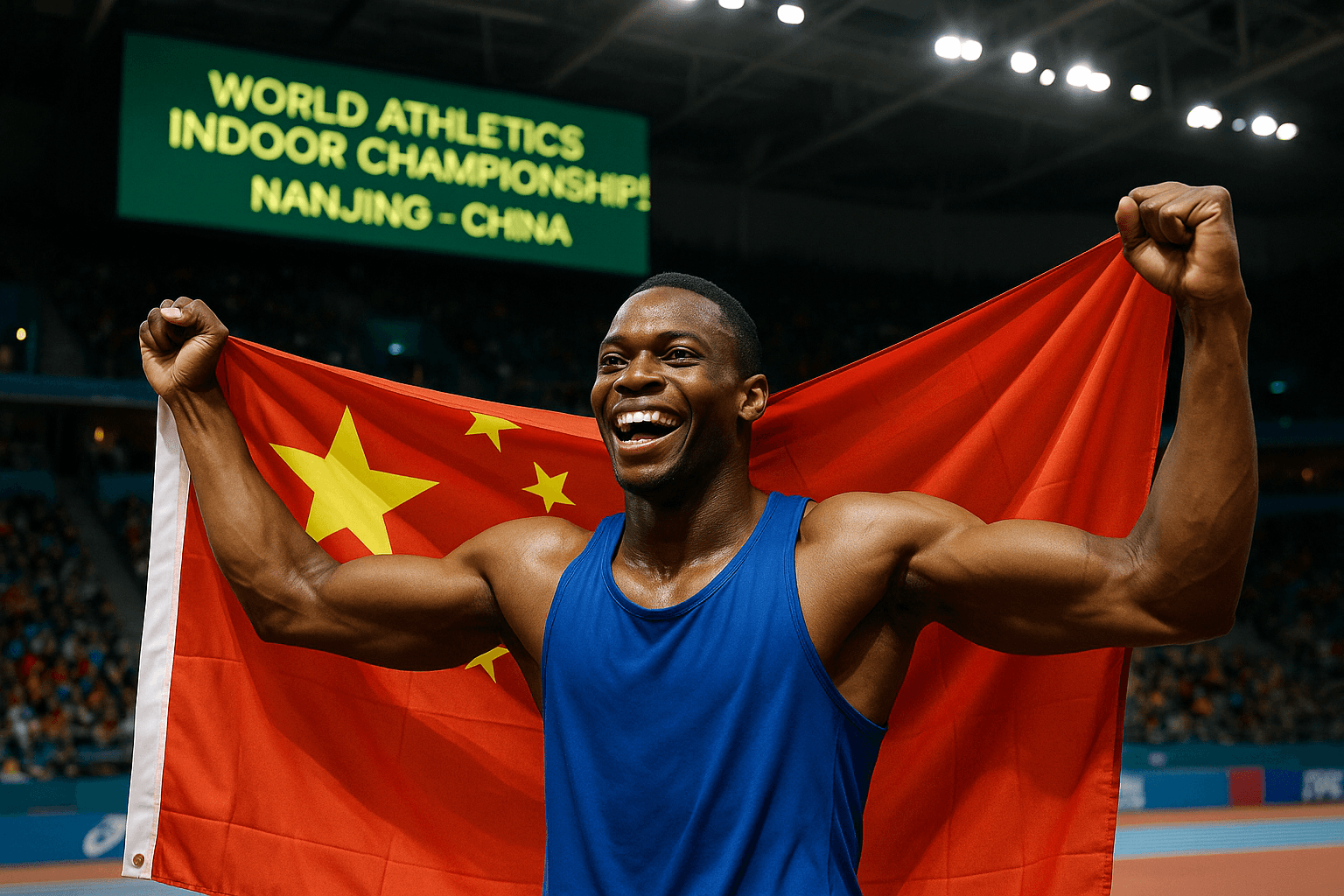 Historic Victory at World Athletics Indoor Championships in Nanjing, China