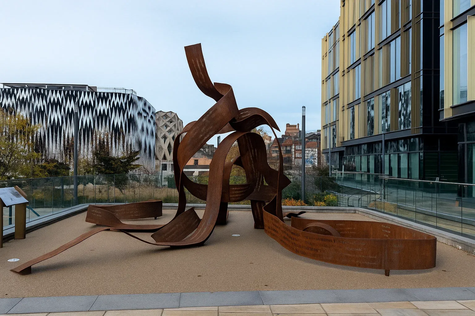 Leeds Unveils ‘Ribbons’ Sculpture Celebrating 383 Inspirational Women