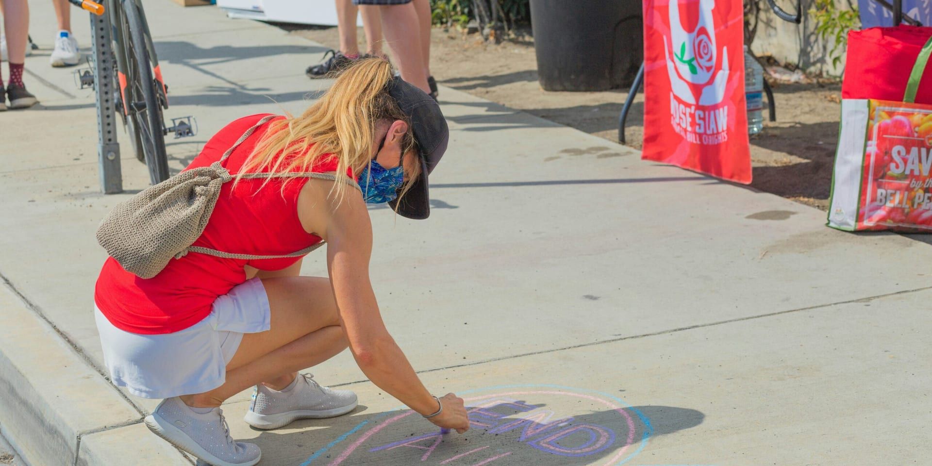 Laredo Hospital Leads Mental Health Awareness with “Chalk the Walk” Campaign