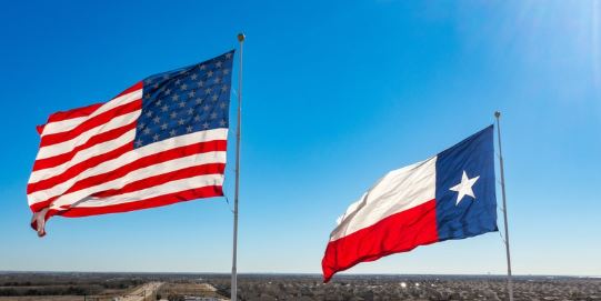 Two flag