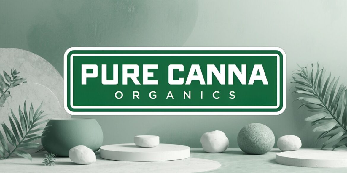 Logo of Pure Canna Organics, symbolizing trust and transparency in the cannabis industry with a focus on customer loyalty.